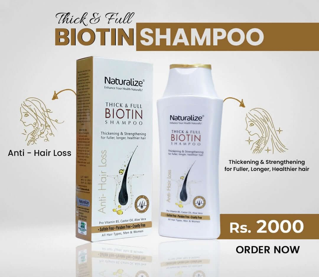 Biotin Shampoo | Anti Hair Loss By Dr Bilquis Sheikh