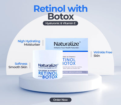 Retinol Cream with Hyaluronic & Vitamin E 50g Dr Bilquis Sheikh