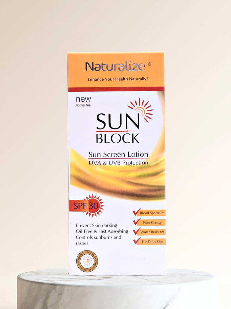 Sun Block SPF 30 - UVA & UVB Protection By Dr Bilquis Sheikh